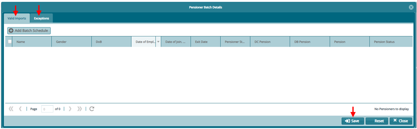 Confirm Valid Imports