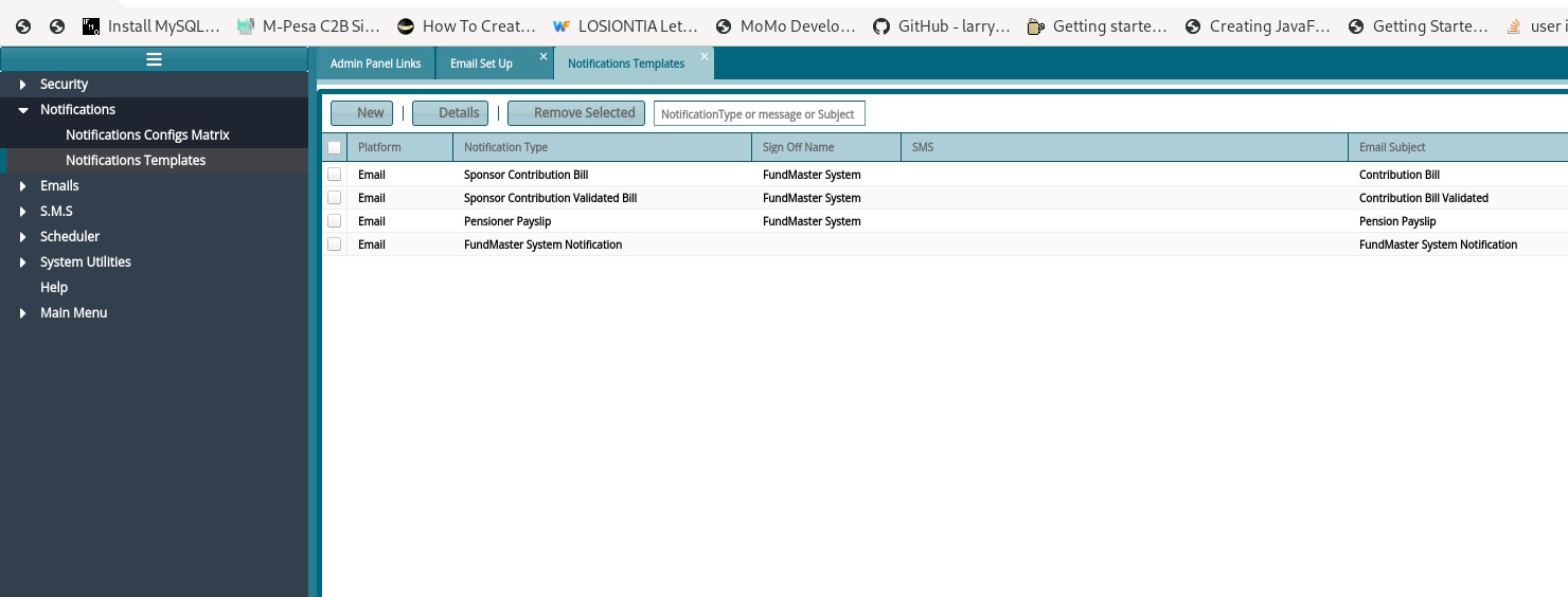 Notifications Templates